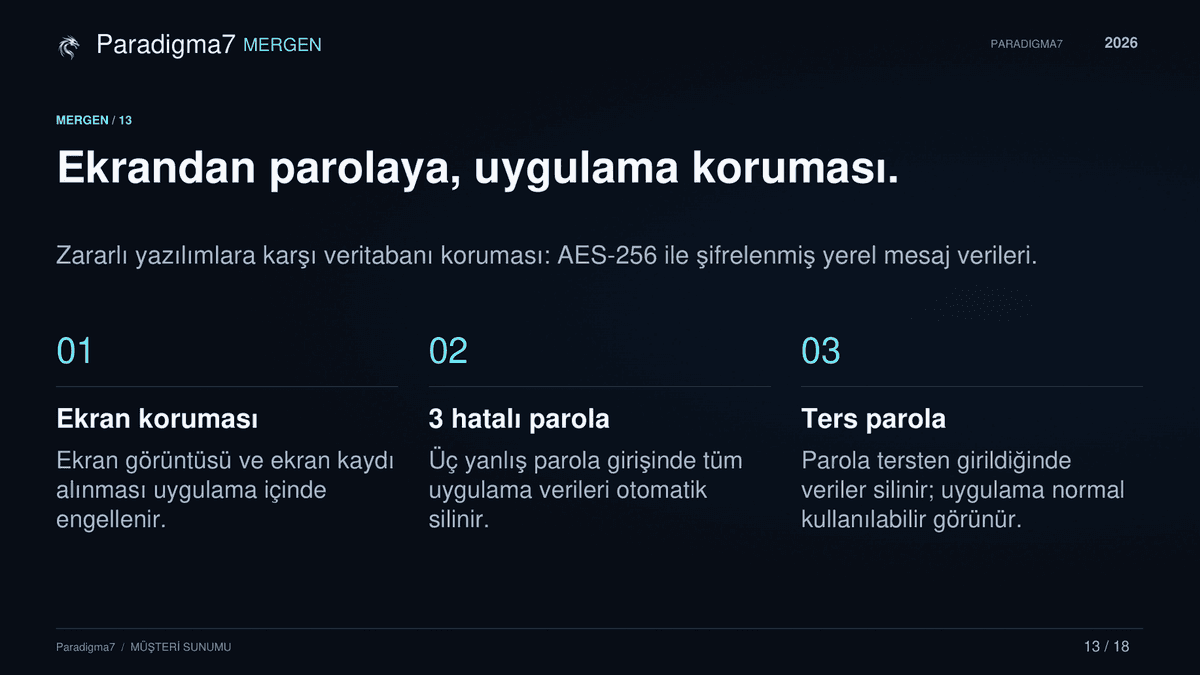 MerGeN - Güvenli Haberleşme — 10 · 10 / 11
